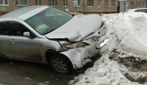 ДТП на улице Эмилии Алексеевой. 9 февраля 2017 года.