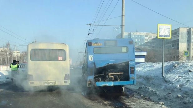 ДТП 12 февраля в Барнауле