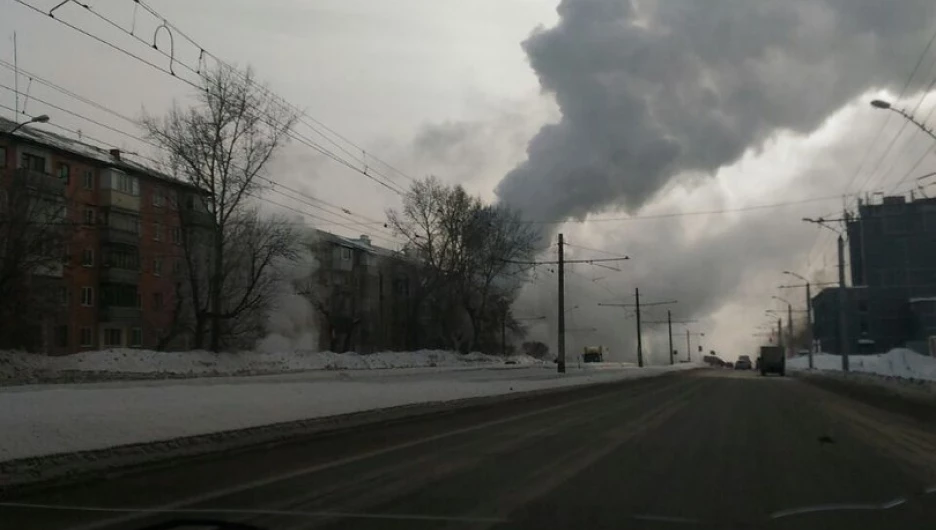 Порыв трубы на Малахова-Титова