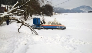 Поисково-спасательная операция на Телецком озере.