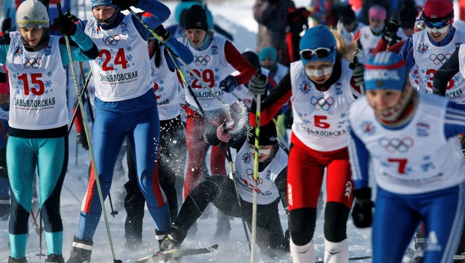 Самые зрелищные моменты XXXII зимней олимпиады сельских спортсменов Алтая. 17-19 февраля 
