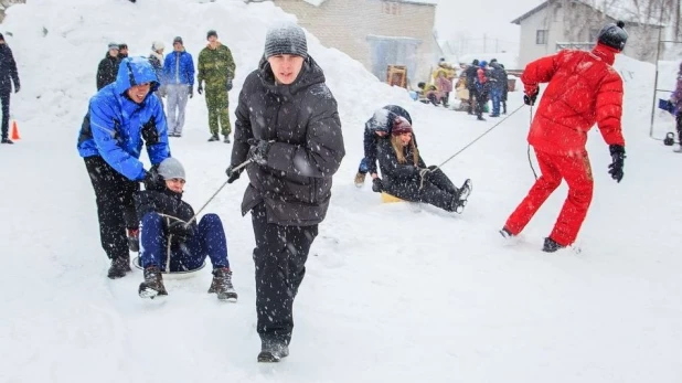 "Богатырская Масленица" во Власихе