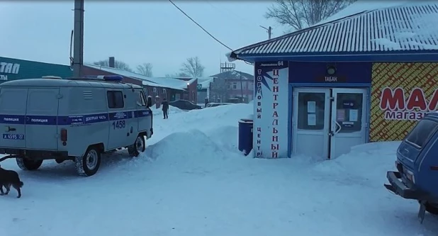 Кража в Поспелихе.