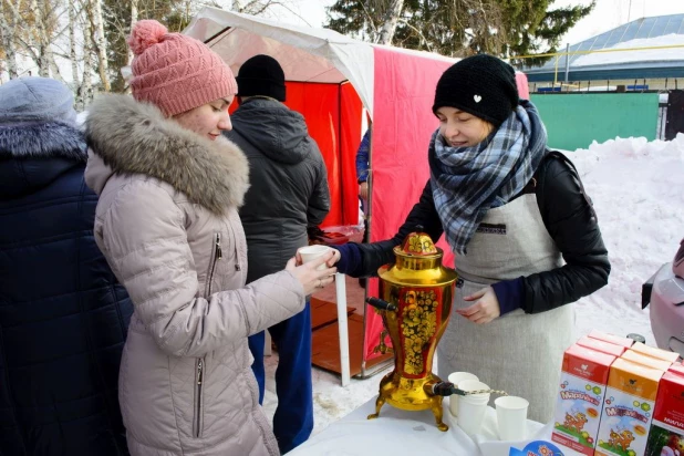 Масленица в парке "Лесная сказка".