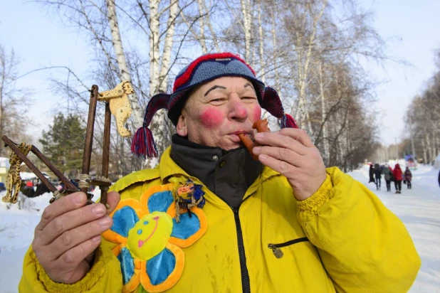 Масленица в парке "Лесная сказка".