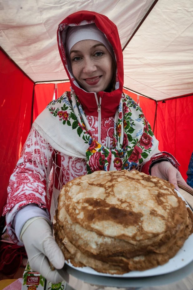 Масленица в парке "Лесная сказка".