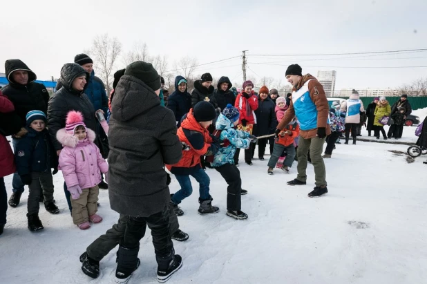 Масленица в парке "Лесная сказка".