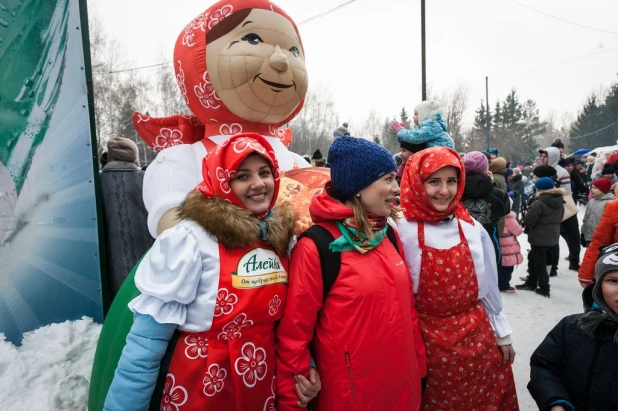 Масленица в парке "Лесная сказка".