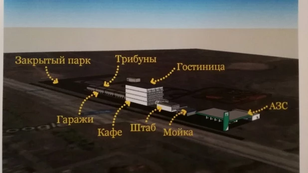 Проект автокомплекса "Картмото"