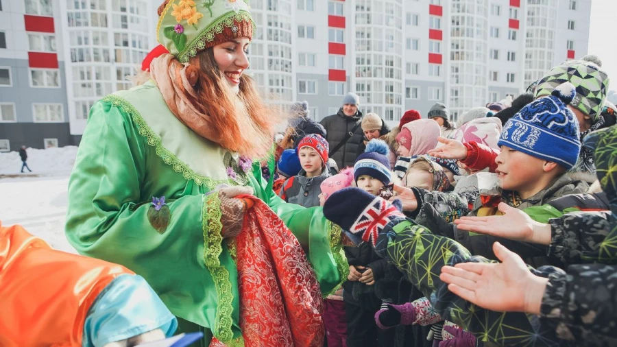 Застройщик ИСК "Союз" взорвал Масленицу.