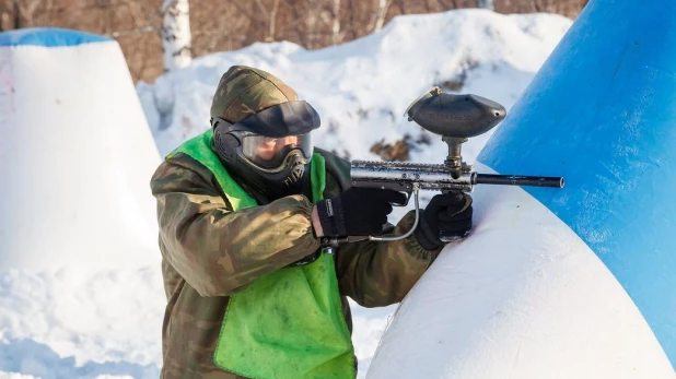 Турнир по пейнтболу.