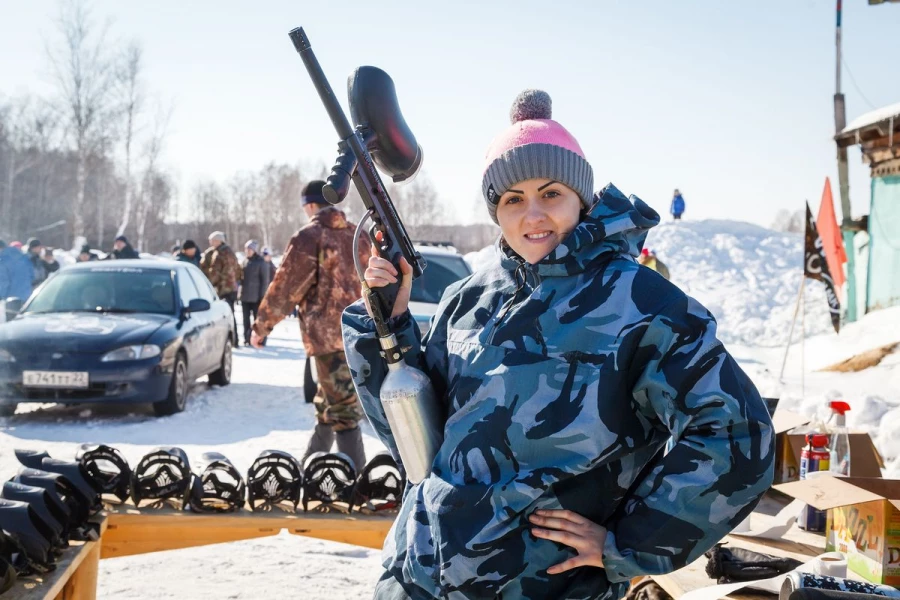 Турнир по пейнтболу.