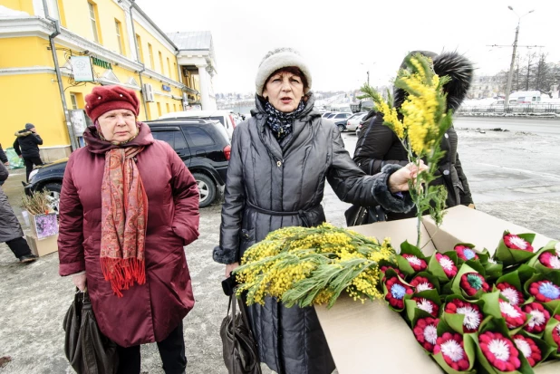 Первый день весны в Барнауле. 1 марта 2017 года.