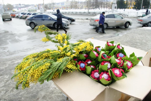 Первый день весны в Барнауле. 1 марта 2017 года.