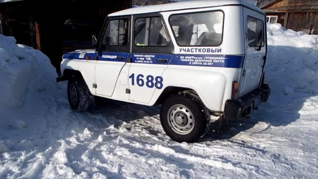 Полиция. Автомобиль участкового уполномоченного.