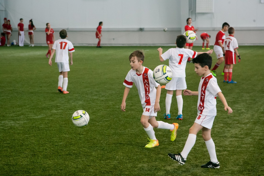 Официальное открытие футбольного манежа &quot;Темп&quot; в Барнауле 