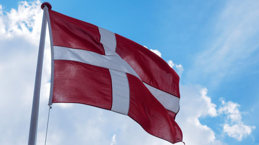 Флаг Дании.