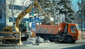 Строительство ливневки.
