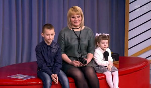 Семья Макаренко из Камня-на-Оби побывала на программе "Мужское/Женское".