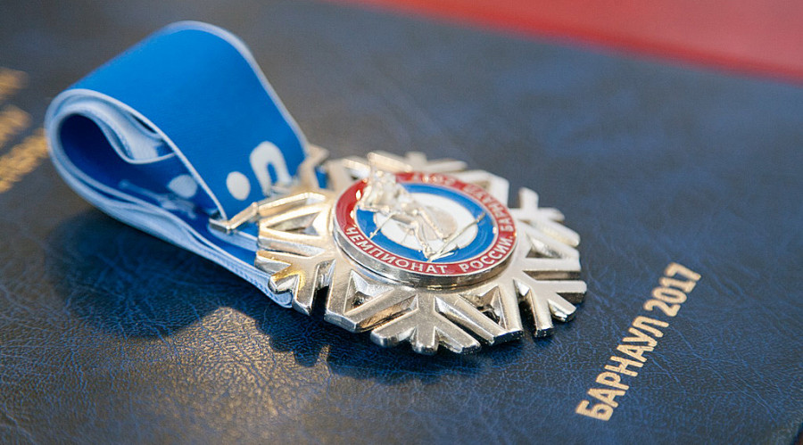 Чемпионат России по биатлону среди ветеранов в Барнауле.
