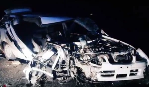 ДТП на Чуйском тракте у села Верх-Катунское. 15 марта 2017 года.