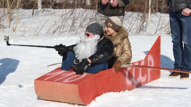 "Большие салазки 2017" в Барнауле.