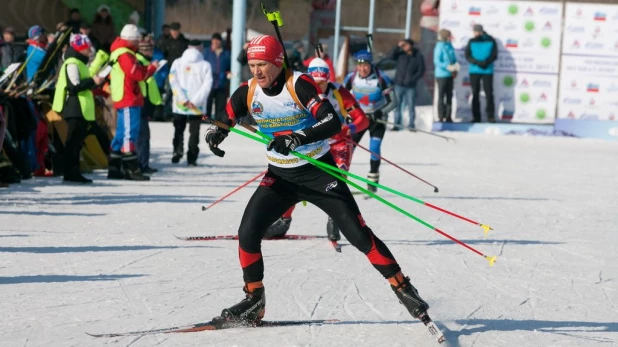 Чемпионат России по биатлону среди ветеранов.