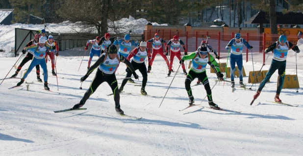 Чемпионат России по биатлону среди ветеранов.