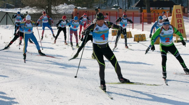 Чемпионат России по биатлону среди ветеранов.