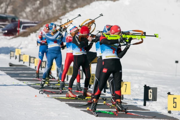 Чемпионат России по биатлону среди ветеранов.