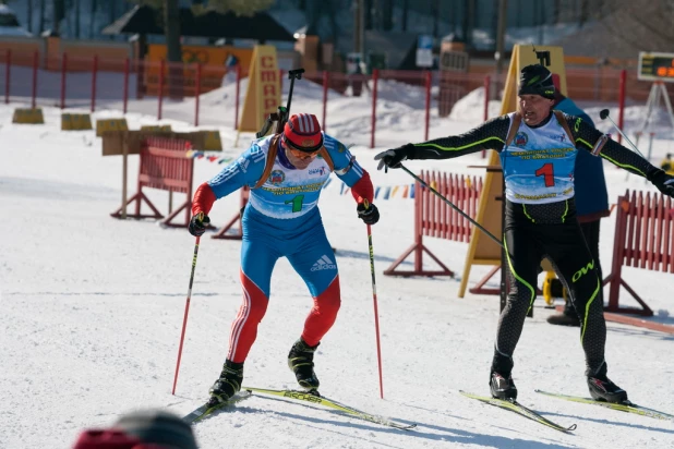 Чемпионат России по биатлону среди ветеранов.