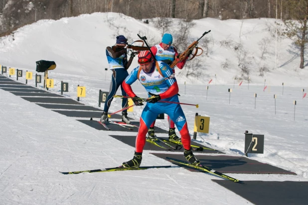 Чемпионат России по биатлону среди ветеранов.