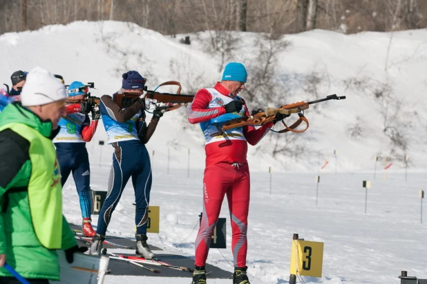 Чемпионат России по биатлону среди ветеранов.