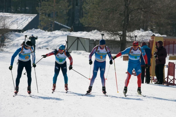 Чемпионат России по биатлону среди ветеранов.