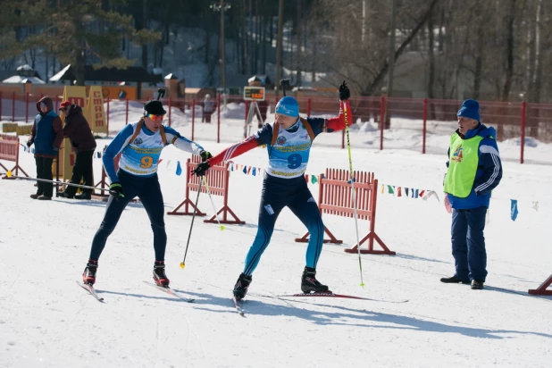 Чемпионат России по биатлону среди ветеранов.