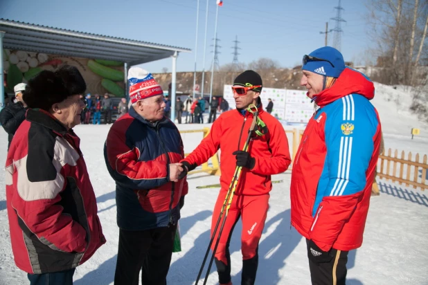 Чемпионат России по биатлону среди ветеранов.