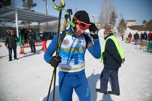 Чемпионат России по биатлону среди ветеранов.