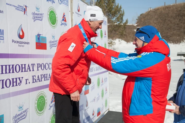 Чемпионат России по биатлону среди ветеранов.