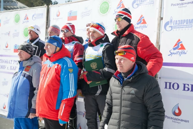 Чемпионат России по биатлону среди ветеранов.