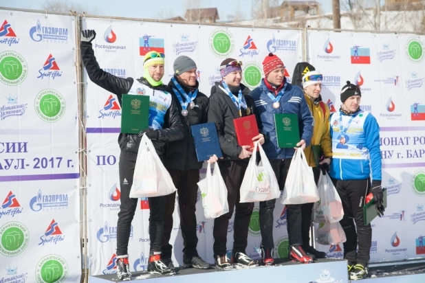 Чемпионат России по биатлону среди ветеранов.