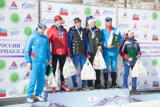 Чемпионат России по биатлону среди ветеранов.