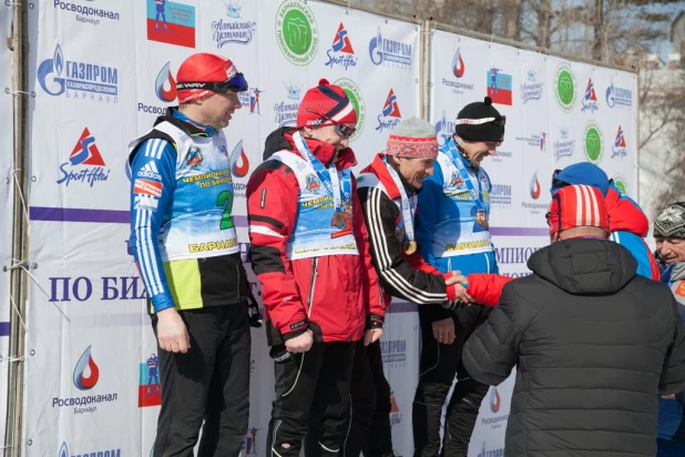 Чемпионат России по биатлону среди ветеранов.