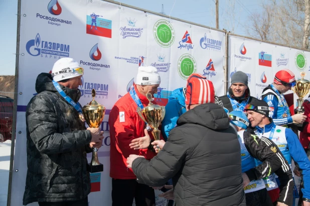 Чемпионат России по биатлону среди ветеранов.