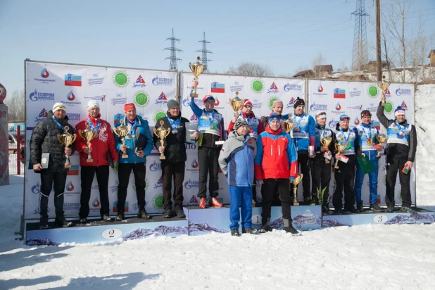 Чемпионат России по биатлону среди ветеранов.