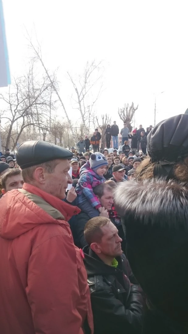 Митинг против коррупции. Барнаул, 26 марта 2017 года.