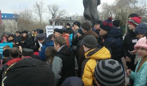 Митинг против коррупции. Барнаул, 26 марта 2017 года.
