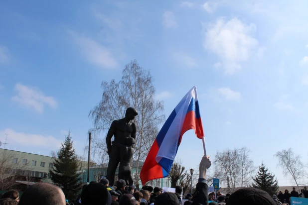 Митинг против коррупции. Барнаул, 26 марта 2017 года.