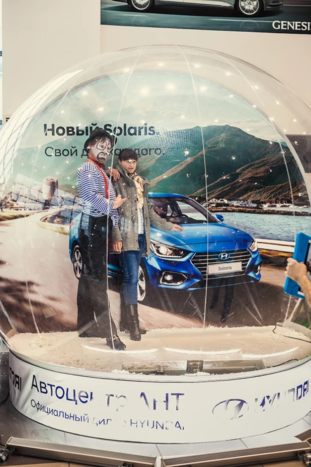 В Автоцентре АНТ показали новый Hyundai Solaris.