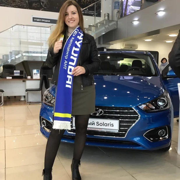 В Автоцентре АНТ показали новый Hyundai Solaris.