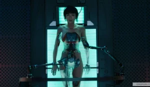 Кадр из фильма "Призрак в доспехах".